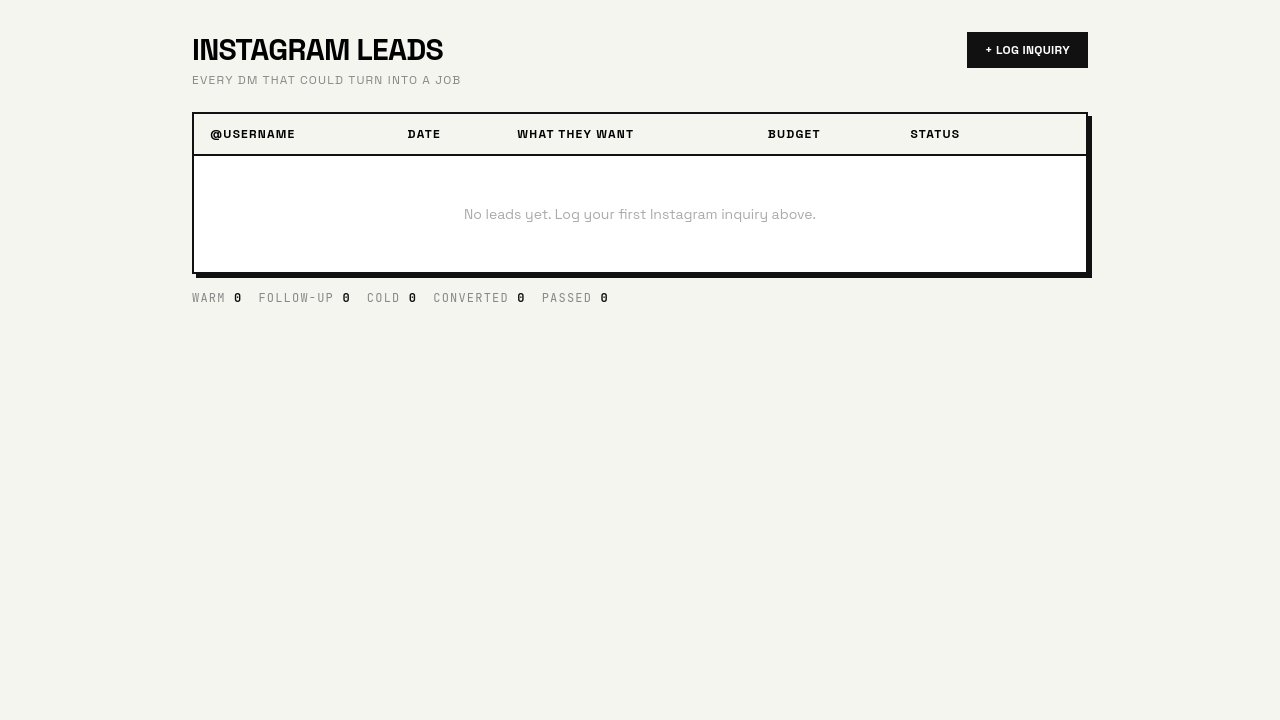 insta-inquiry-crm